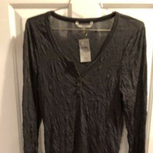 Nwt BKE Long Sleeve Grey Shirt. Medium